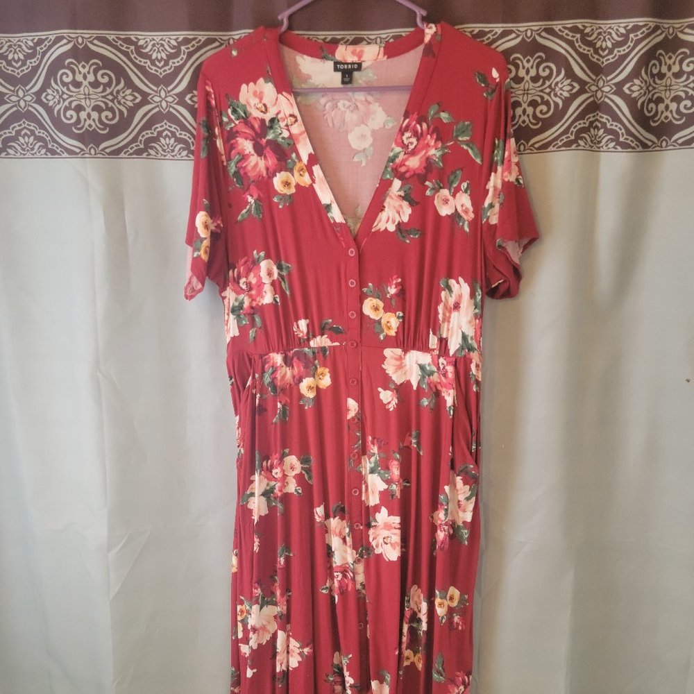 Short Sleeve Torrid Dress
